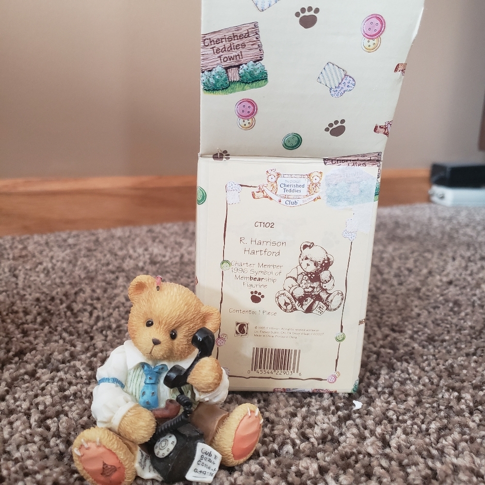 Cherished Teddies "R. Harrison Hartford"